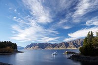 Lake Hawea, Otago, South Island, New Zealand Fine Art Print