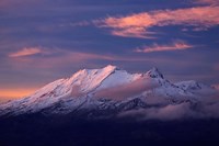 Mt Ruapehu, Tongariro NP, North Island, New Zealand Fine Art Print