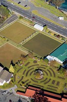 Gardens and Bowling Greens, Taupo, North Island, New Zealand by David Wall - various sizes