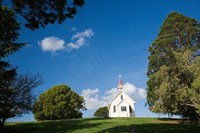 Historic Gladstone Church, Wairarapa, North Island, New Zealand Fine Art Print
