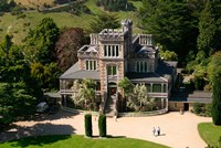 Aerial view of Larnach Castle, Dunedin, New Zealand by David Wall - various sizes