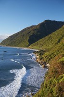 Coastline, Twelve Mile Bluff, South Island, New Zealand Fine Art Print