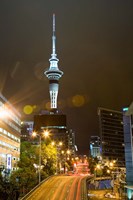 Skytower, Hobson St, Auckland, North Island, New Zealand Fine Art Print