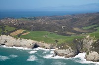 Cliffs, Cape Farewell, South Island, New Zealand Fine Art Print