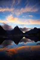New Zealand, South Island, Fiordland, Milford Sound Fine Art Print