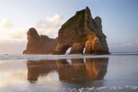 Rock Formation, Archway Island, South Island, New Zealand (horizontal) Fine Art Print
