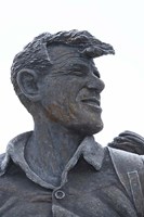 Sir Edmund Hillary Statue, South Island, New Zealand Fine Art Print