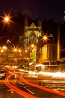 St Paul's Cathedral, Octagon, Dunedin, South Island, New Zealand Fine Art Print