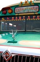 Decorated Bus, Antigua, Guatemala Fine Art Print