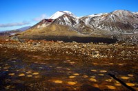 Tongariro NP, New Zealand, Volcanic plateau Fine Art Print