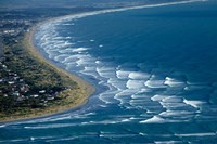 Avon and Heathcote Rivers, Christchurch, Canterbury, New Zealand Fine Art Print