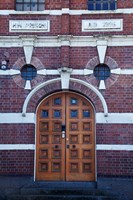 Entrance to old Dunedin Prison (1896), Dunedin, South Island, New Zealand Fine Art Print