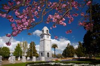 Memorial Clock Tower, Seymour Square, Marlborough, South Island, New Zealand (horizontal) Fine Art Print