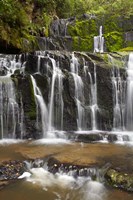 Purakaunui Falls, Catlins, South Island, New Zealand Fine Art Print
