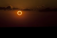 Solar Eclipse with Ring of Fire Fine Art Print