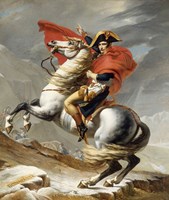 Napoleon Bonaparte on his Horse Fine Art Print