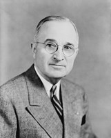 Harry S Truman Fine Art Print