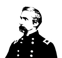 Joshua L Chamberlain, Vector Portrait Fine Art Print