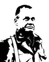 General Lewis Chesty Puller (negative view) Fine Art Print
