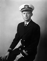 John F Kennedy in his Navy Uniform Fine Art Print