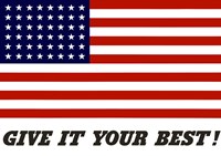 Give It Your Best! Fine Art Print