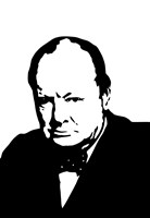 Sir Winston Churchill Fine Art Print