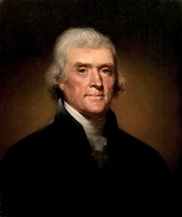 President Thomas Jefferson Fine Art Print