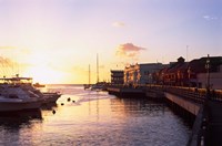 Sunset, Bridgetown, Barbados, Caribbean Fine Art Print