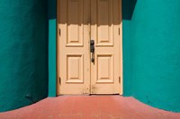 Bahamas, New Providence Island, Nassau, Doorway Fine Art Print