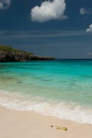 Beach, Boca Slagbaai Slagbaai NP, Netherlands Antilles Fine Art Print
