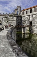 The fortress of La Fuerza in Havana, Cuba Fine Art Print