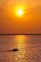 Brazil, Amazon River, Fishermen Fine Art Print