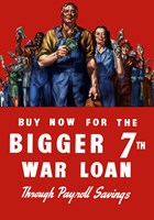 Buy Now for the Bigger 7th War Loan Fine Art Print