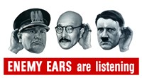 Enemy Ears are Listening Fine Art Print