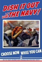 Dish it Out with the Navy! Fine Art Print