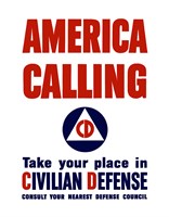 America Calling Fine Art Print