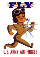 Fly US Army Air Forces Fine Art Print