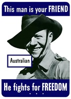 This Man is Your Friend - Australian Fine Art Print