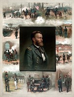 Ulysses S Grant and His Achievements Fine Art Print
