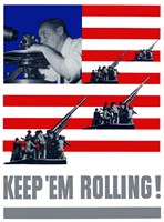 Keep 'Em Rolling! Fine Art Print