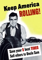 Keep America Rolling! Fine Art Print