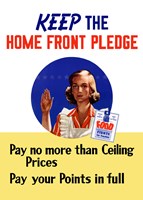 Keep the Home Front Pledge Fine Art Print