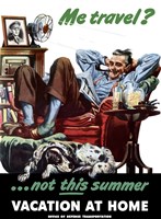 Met Travel - Not This Summer Fine Art Print