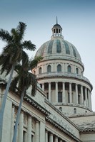 Cuba, Havana, Dome of the Capitol Building Fine Art Print