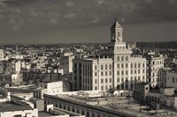 Cuba, Havana, Edificio Bacardi building Fine Art Print