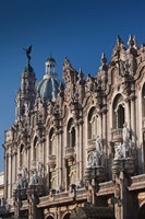 Cuba, Havana, Gran Teatro de a Habana, Theater Fine Art Print