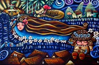 Central America, Cuba, Caibarien Painting by Mayelin Perez Noa Fine Art Print