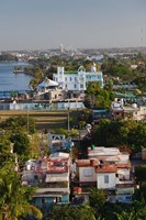 Cuba, Cienfuegos Province, Cienfuegos city view Fine Art Print