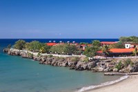 Cuba, Cienfuegos Province, Playa Yaguanabo beach Fine Art Print