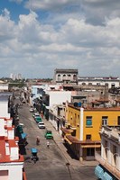 Cuba, Cienfuegos, Calle 31 street Fine Art Print